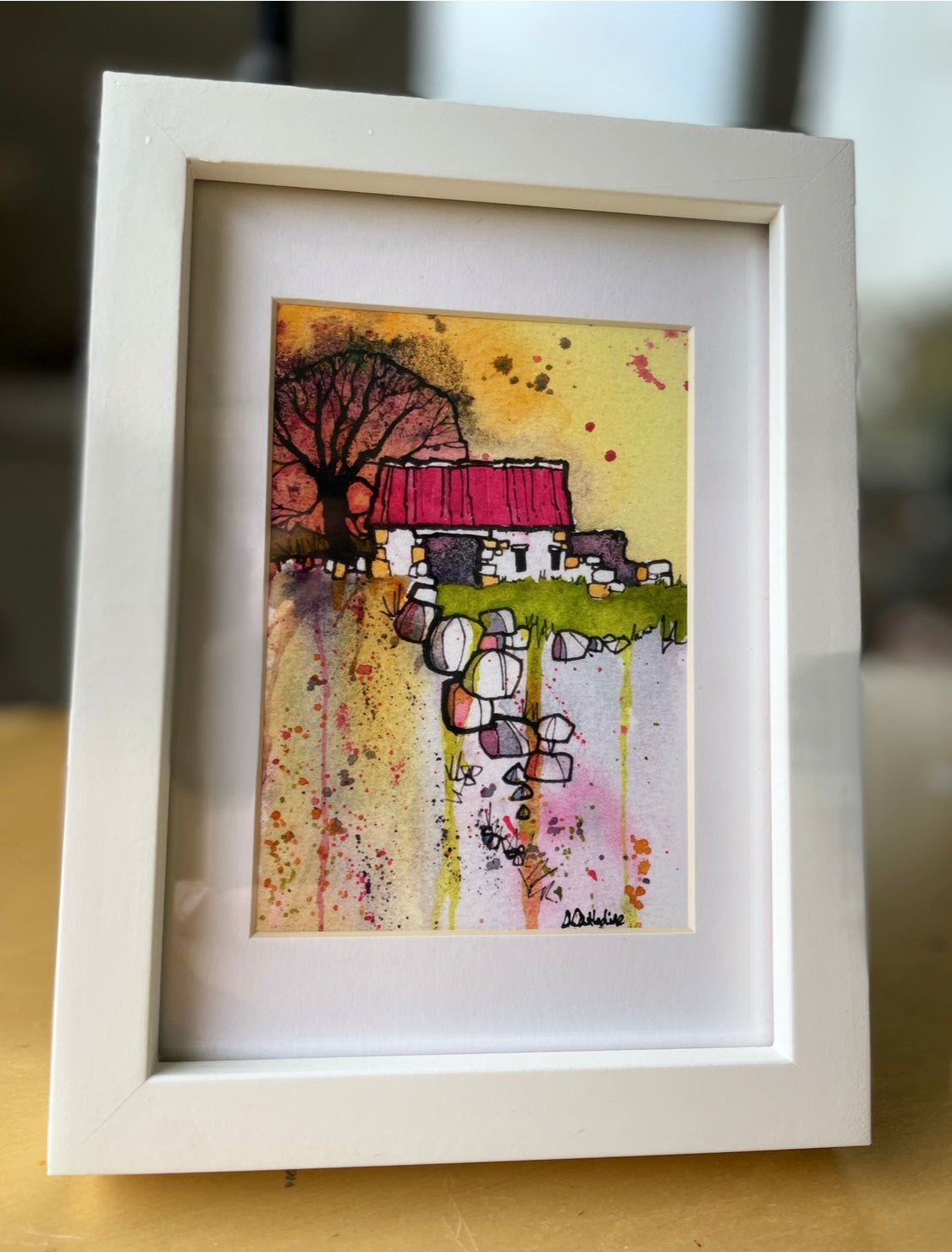 Framed Print -Emsworthy Mire