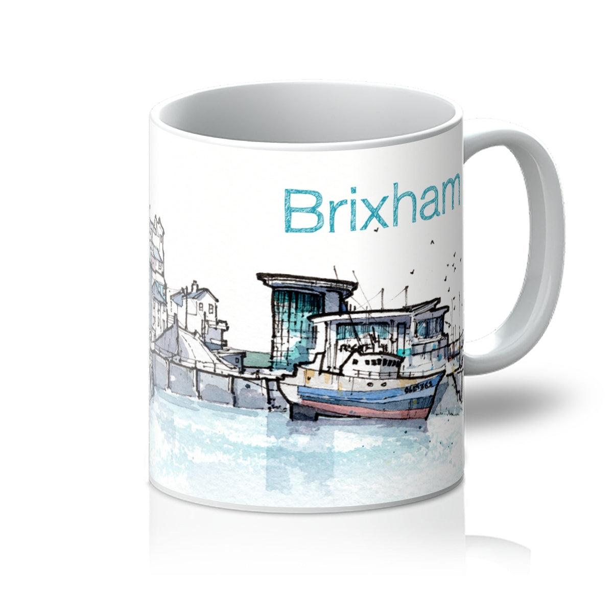 Brixham Harbour Mug