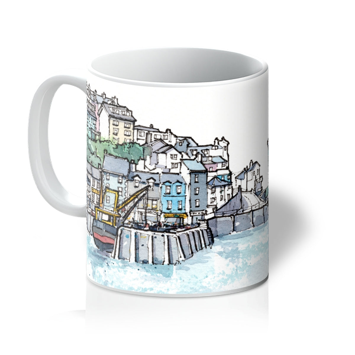 Brixham Harbour Mug