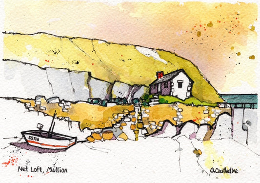 Cornwall, Mullion, Morning Light - Original Art