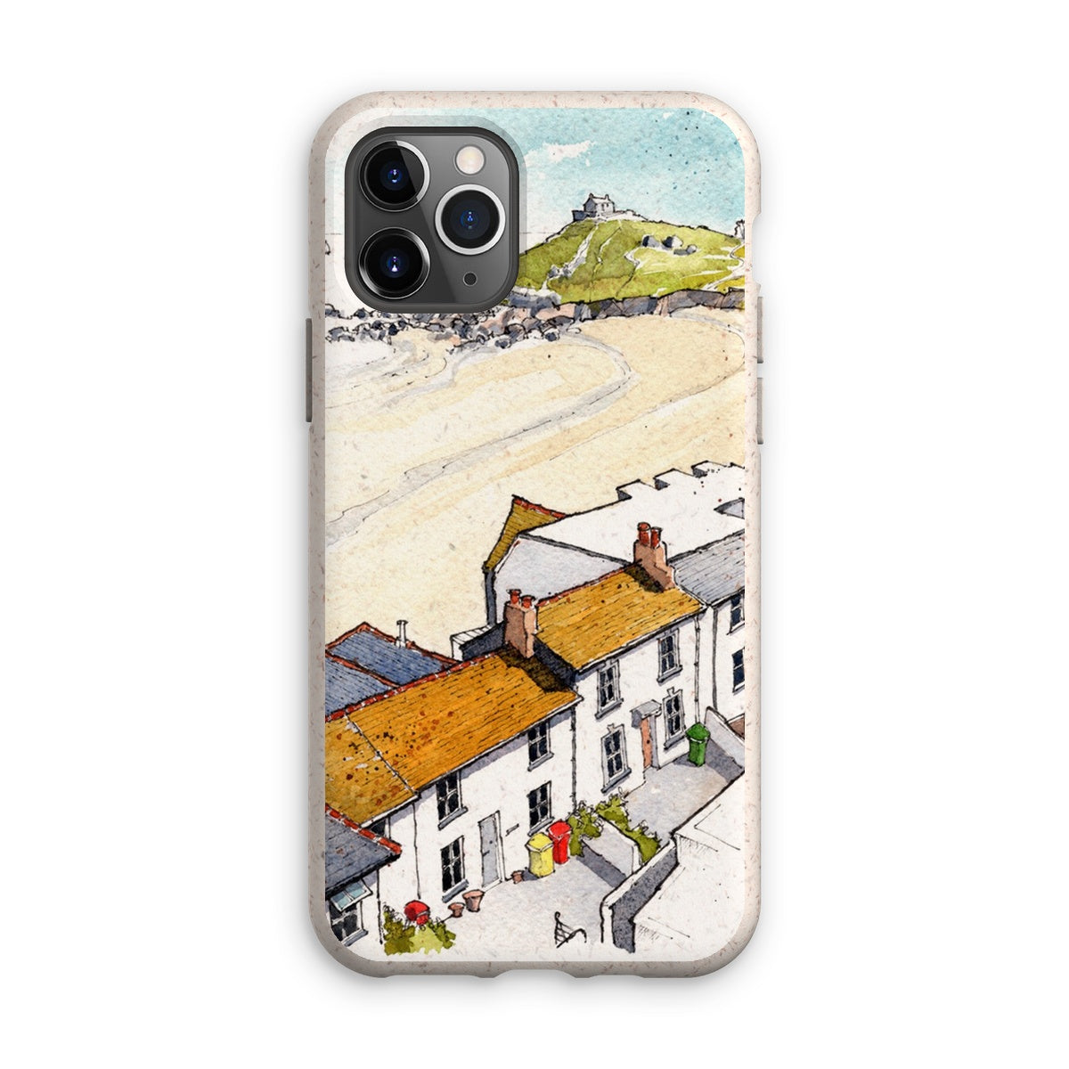 Porthmeor Beach St Ives Viewed From The Tate Eco Phone Case