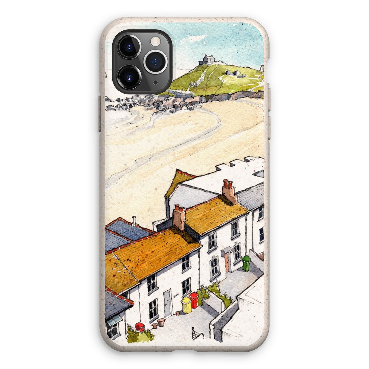 Porthmeor Beach St Ives Viewed From The Tate Eco Phone Case