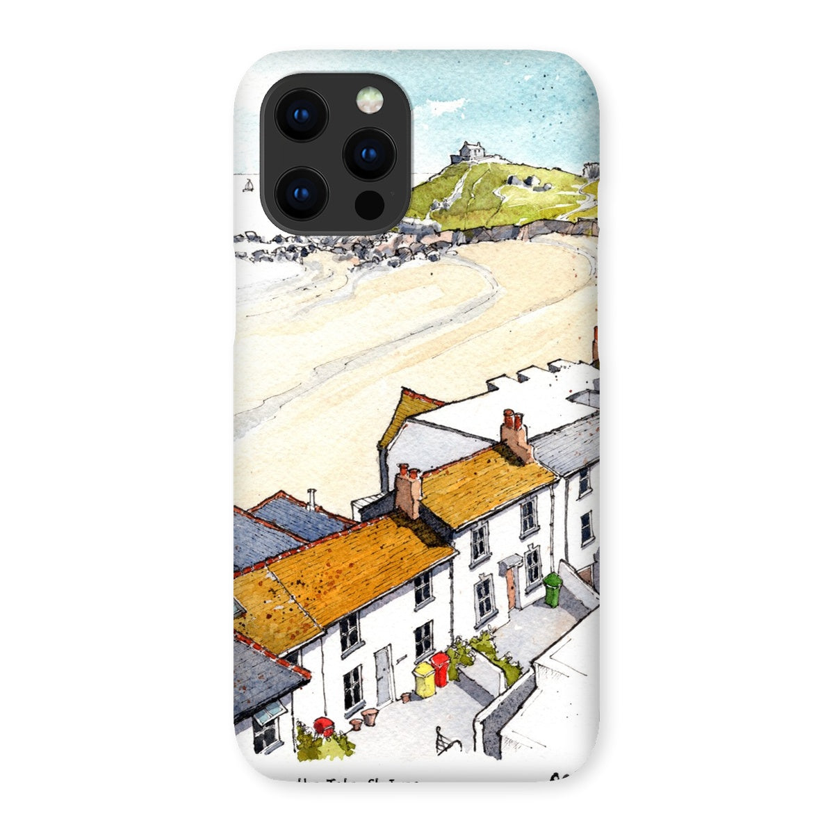 Porthmeor Beach St Ives Viewed From The Tate Snap Phone Case