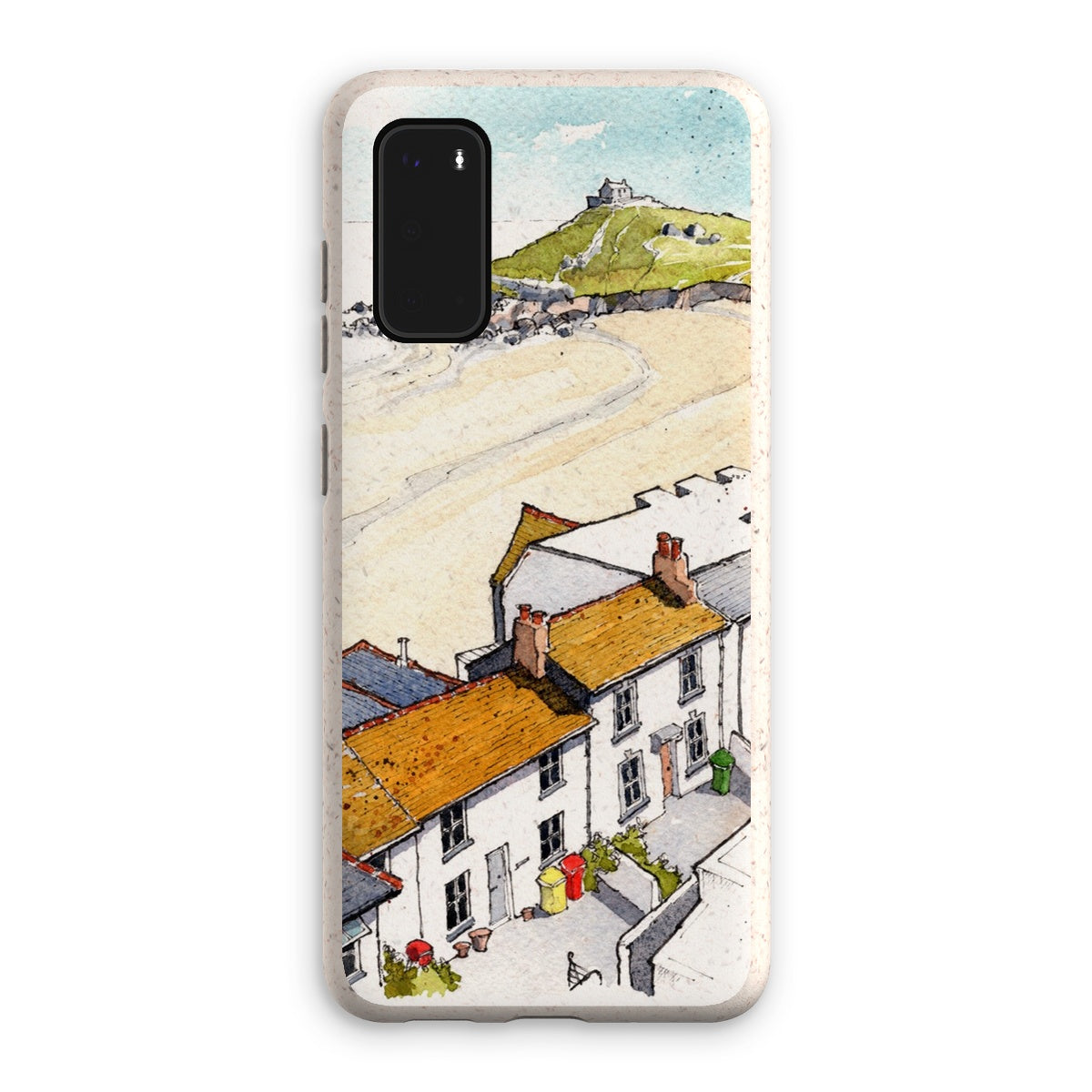 Porthmeor Beach St Ives Viewed From The Tate Eco Phone Case