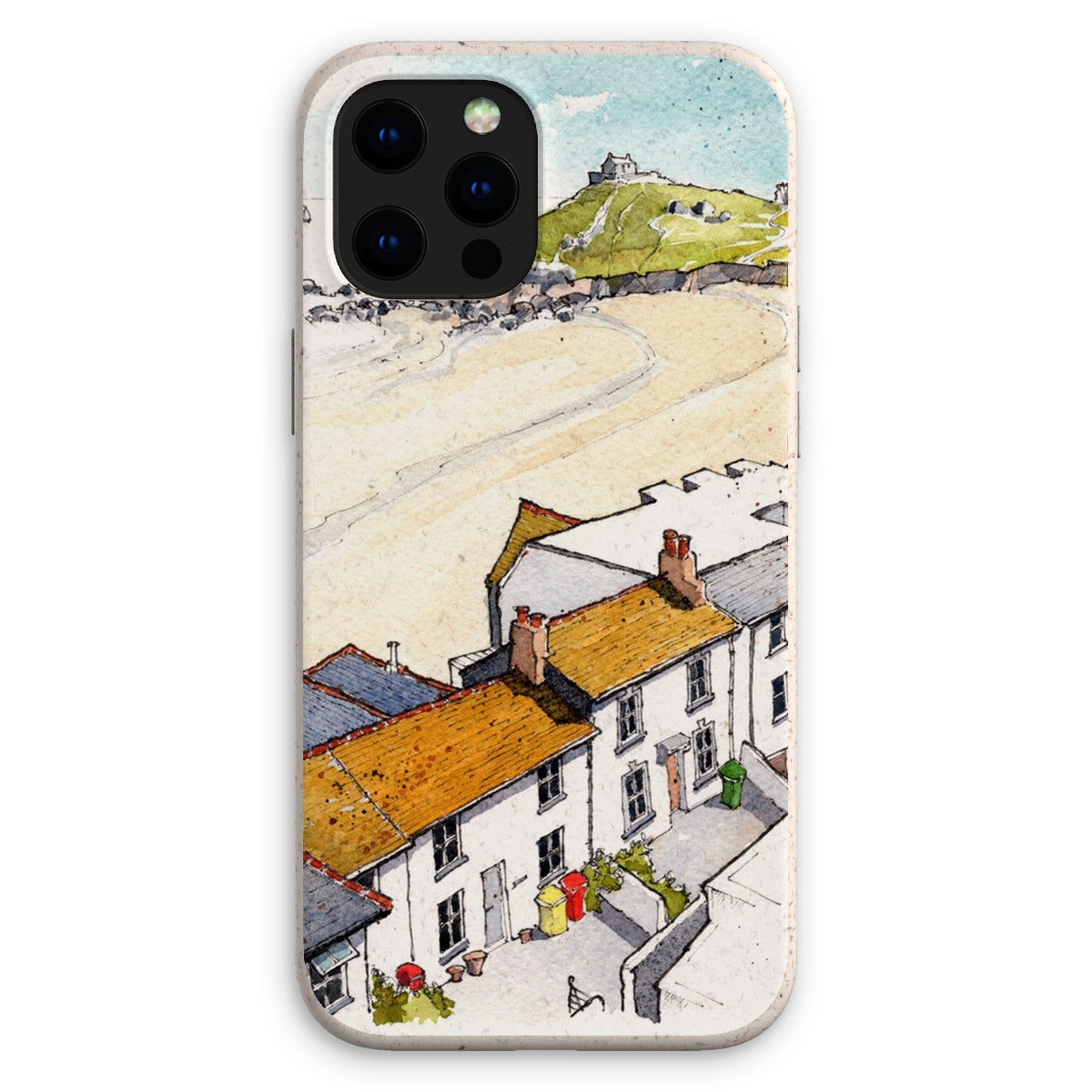 Porthmeor Beach St Ives Viewed From The Tate Eco Phone Case