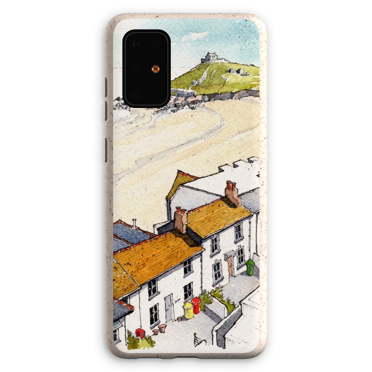 Porthmeor Beach St Ives Viewed From The Tate Eco Phone Case