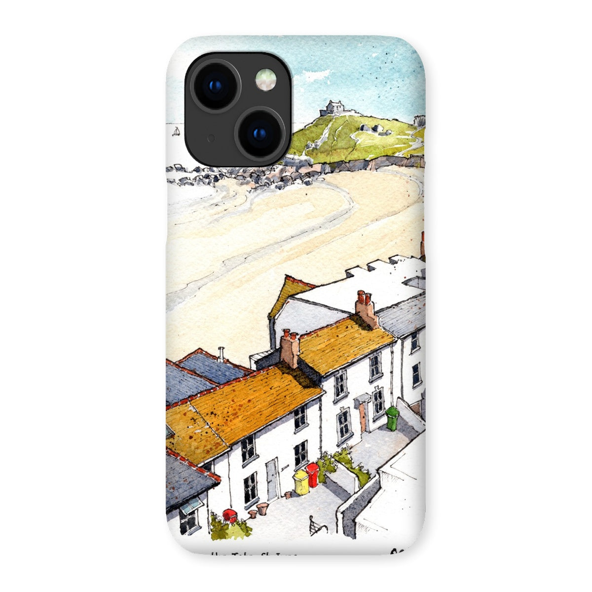 Porthmeor Beach St Ives Viewed From The Tate Snap Phone Case