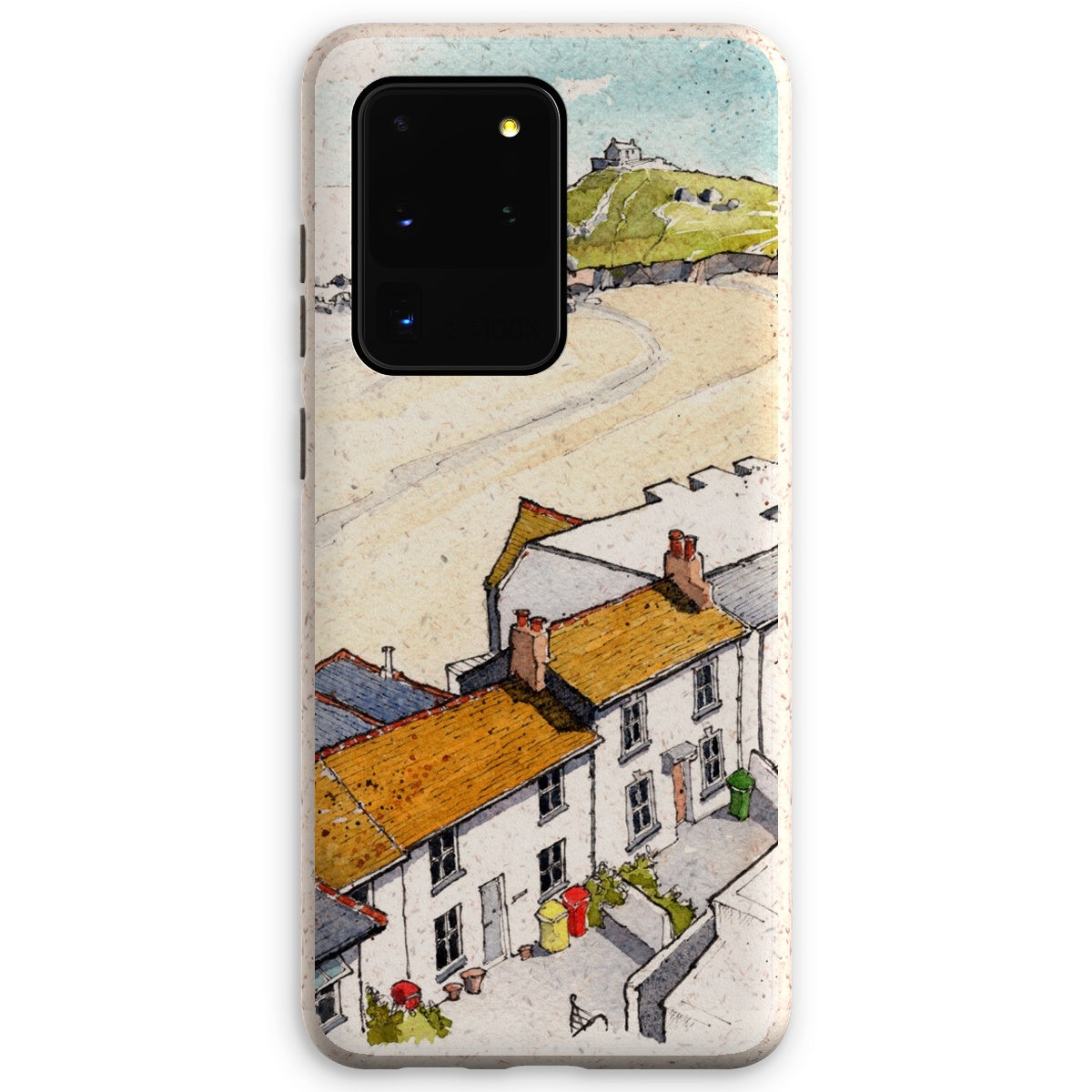 Porthmeor Beach St Ives Viewed From The Tate Eco Phone Case