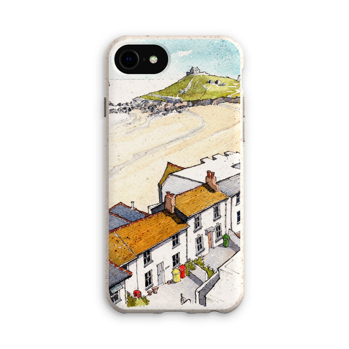 Porthmeor Beach St Ives Viewed From The Tate Eco Phone Case