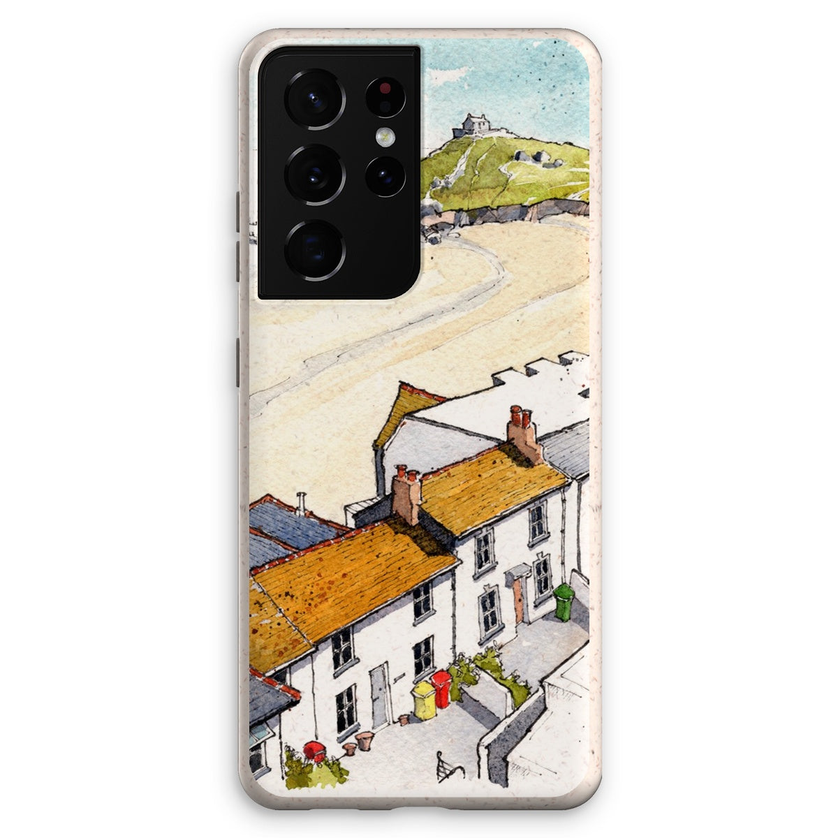 Porthmeor Beach St Ives Viewed From The Tate Eco Phone Case