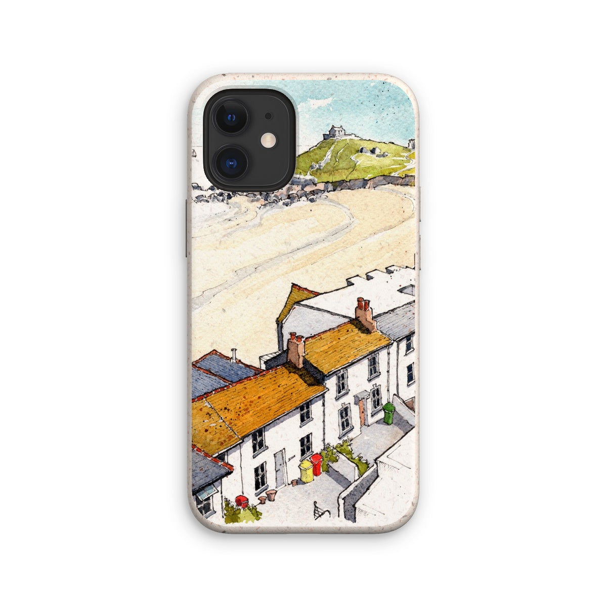 Porthmeor Beach St Ives Viewed From The Tate Eco Phone Case