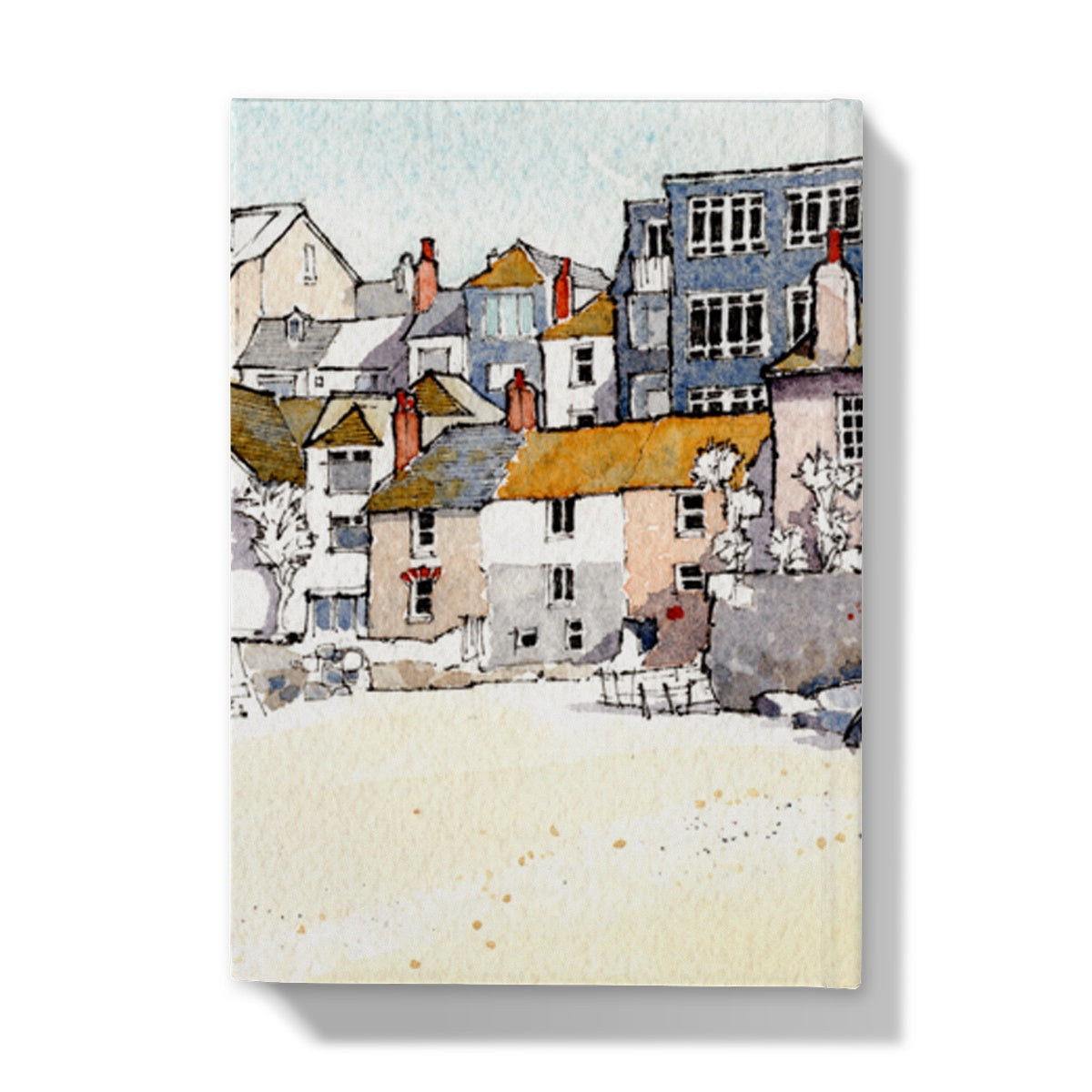 St Ives Cornwall Harbour Beach Hardback Journal