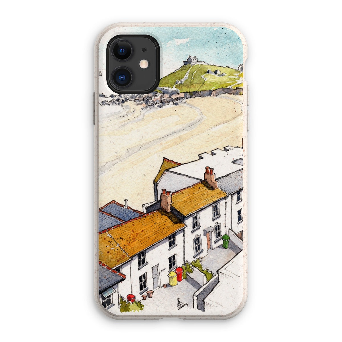 Porthmeor Beach St Ives Viewed From The Tate Eco Phone Case