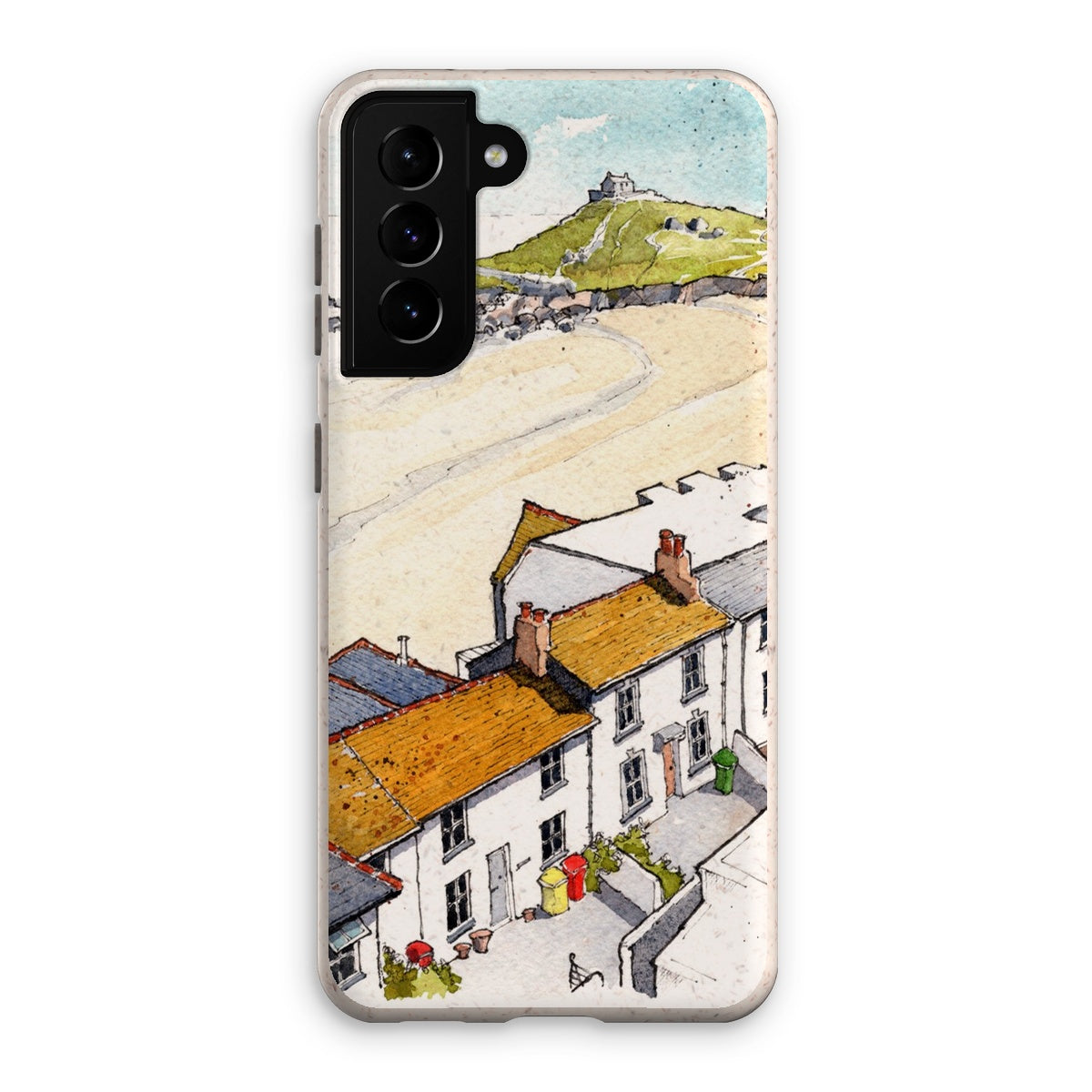 Porthmeor Beach St Ives Viewed From The Tate Eco Phone Case