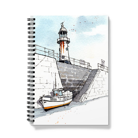 Smeatons Pier St Ives Notebook