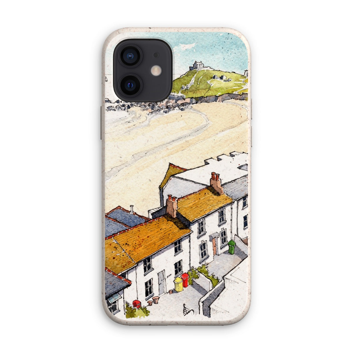 Porthmeor Beach St Ives Viewed From The Tate Eco Phone Case